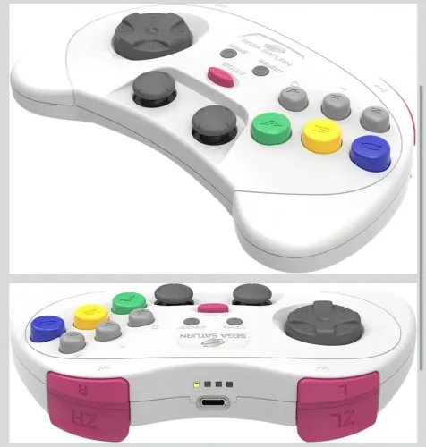 Controle Saturno retro bit 