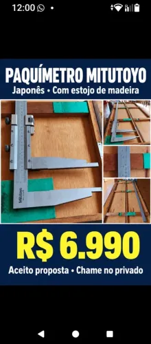 Paquímetro Mitutoyo