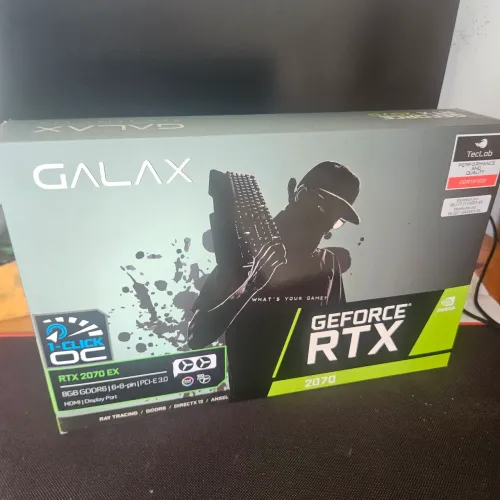 Placa de vídeo Nvidia RTX 2070 EX 8GB Galax
