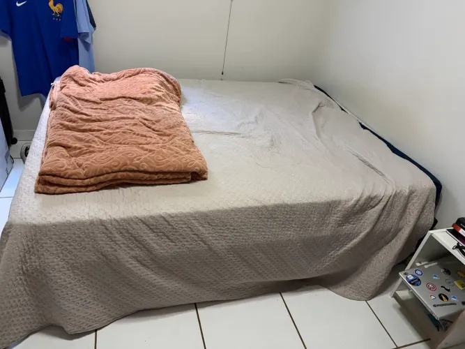 Cama Box Casal e Colchão