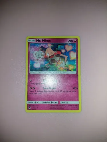 Carta pokémon tcg Mr Mime 43/68 NM