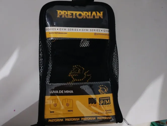 luva de mma pretorian seminova M/P