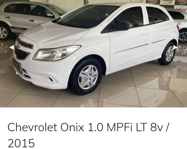 Chevrolet Onix Hatch LT 1.0 8V Flex Power Mec. 4P 2015