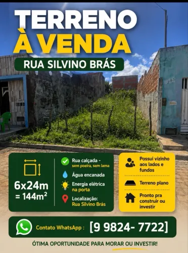 Chão de casa, para construir ou investir