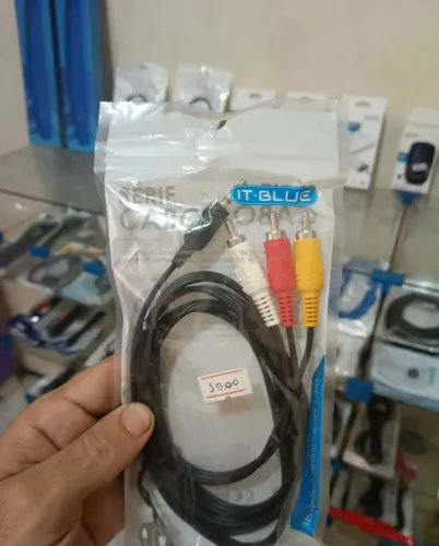 Cabo P3 x RCA (AV) 1.5 Metros B-Max