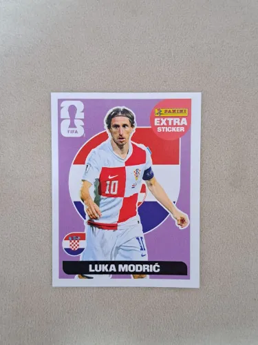 Figurinha Extra Regular Panini - Luka Modric