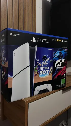 Ps5 slim sem leitor de disco 800 gb