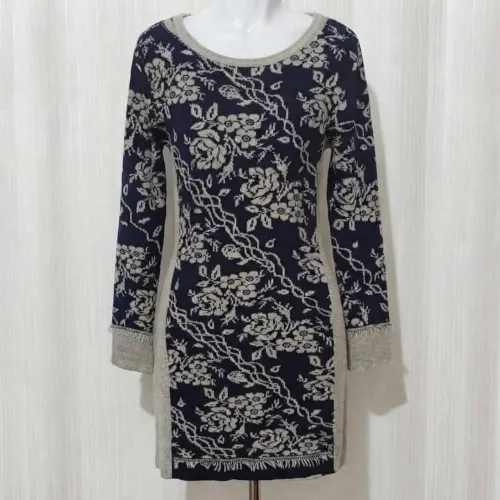 Vestido tricô tamanho G muito Grosso perfeito