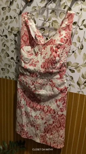 Vestido feminino florido Tam 42/ 44
