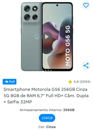 Moto g56