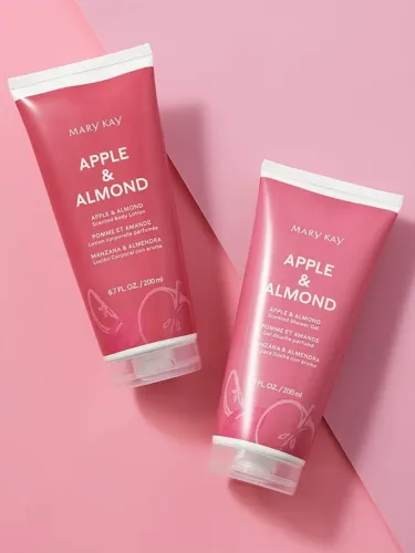 Kit Gel de banho + hidratante corporal de maçã com Amêndoa ?
