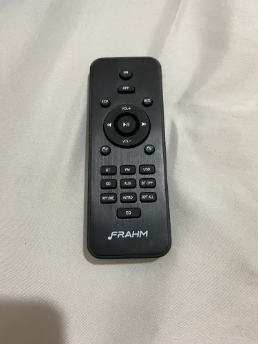 Amplificador frahm slim 2500 app para som ambiente