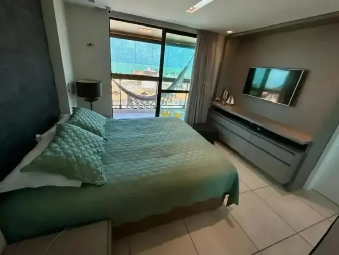 Apartamento à Venda 130m² 4 Suítes Vista Mar Porteira Fechada Poço/Cabedelo