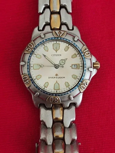 Relógio Citizen 5512 Diver's 200m Quartz Promaster Anos 90