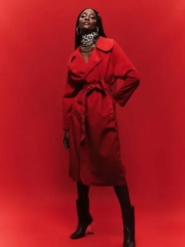 Trench coat longo Lança Perfume 