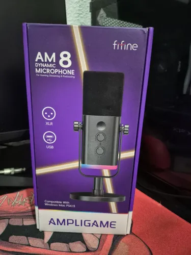 Microfone Fifine AM-8 Black