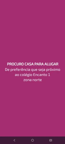 **PROCURA-SE CASA PARA ALUGAR**