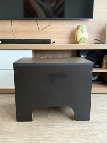 Banco antropométrico preto