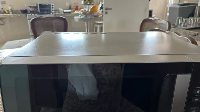 Venda de um microondas usado