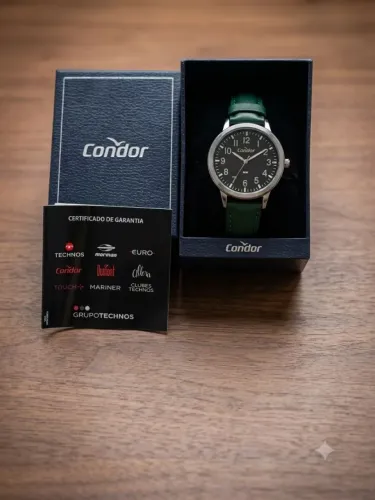 Relógio Condor novo Masculino Original Verde Militar