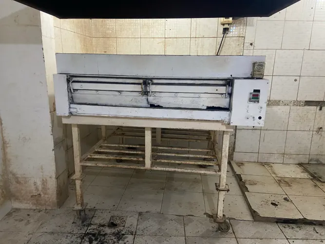 Forno industrial de lastro