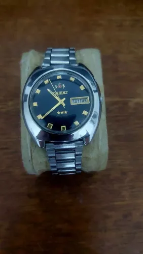 RELÓGIO ORIENT CRYSTAL AUTOMÁTICO JAPAN IMPECÁVEL