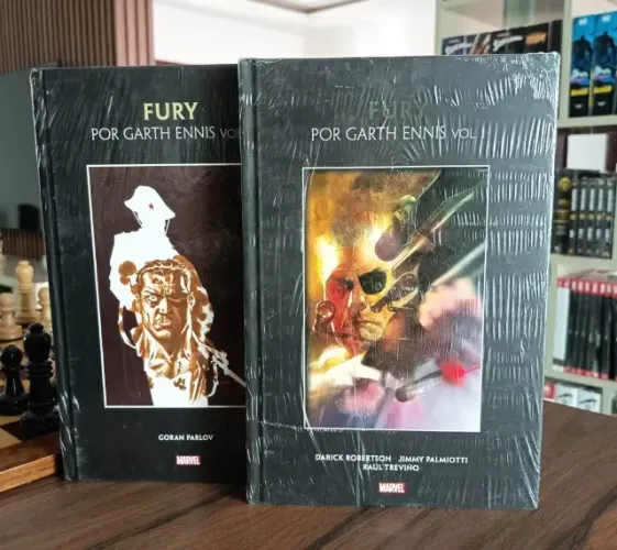 COLEÇÃO NICK FURY POR GARTH ENNIS (COMPLETO EM 02 VOLUMES). Novos Lacrados.