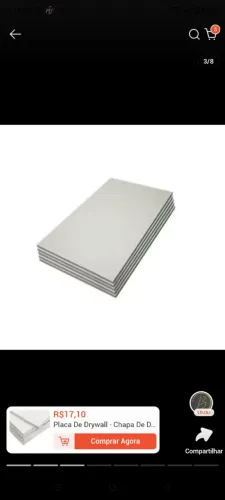 Placas de gesso acartonado