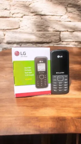 Celular LG B220 Dual Sim 32 Mb Preto 32 Mb Ram Rural