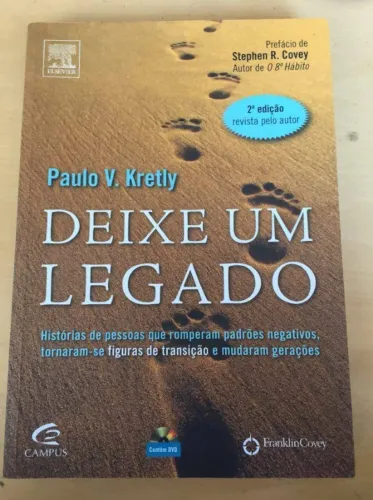 Livro - Deixe Um Legado (Não tem DVD) - Paulo V. Kretly - 2012