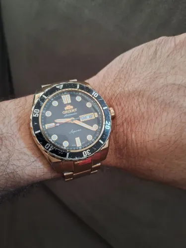 Relogio orient automático superior coroa rosqueada (Orient Superior)
