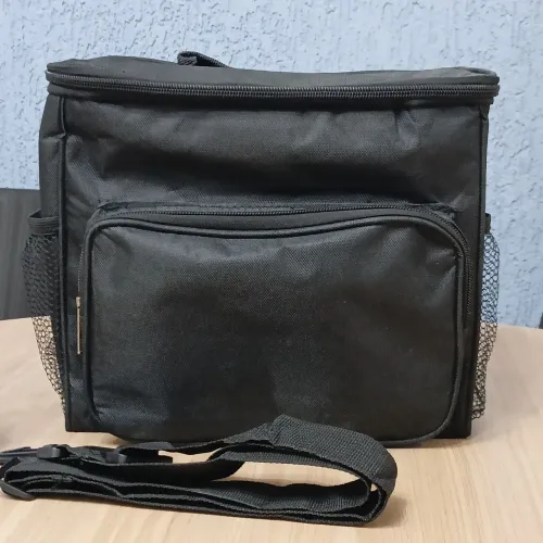 Bolsa Térmica Grande 4 Compartimentos Ideal para Vender na Rua (Doces, Salgados, Bebidas)