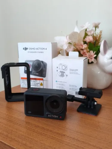 CÂMERA DJI OSMO ACTION 4 + CARTÃO DE MEMÓRIA 512 GB