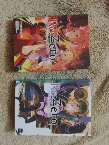 VENDO LIGHT NOVELS DE RE:ZERO 