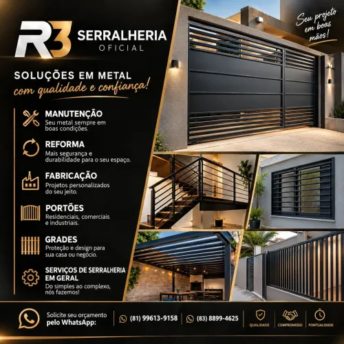 Serviços de serralheria 