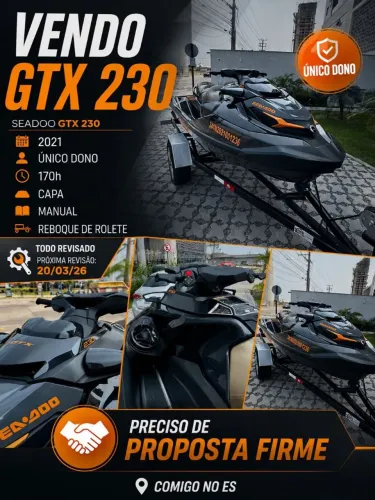 Vendo ou troco jet-ski gtx 