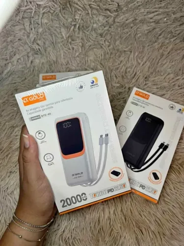 Carregador Portátil O'Gold 20000mAh Turbo PD