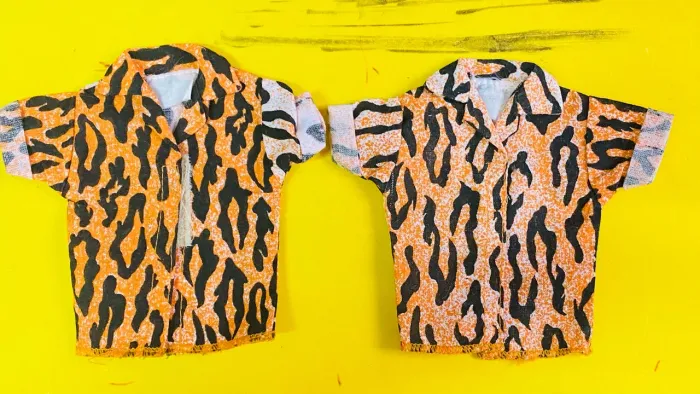 Roupinha original Barbie estrela camisa amigos da selva unidade
