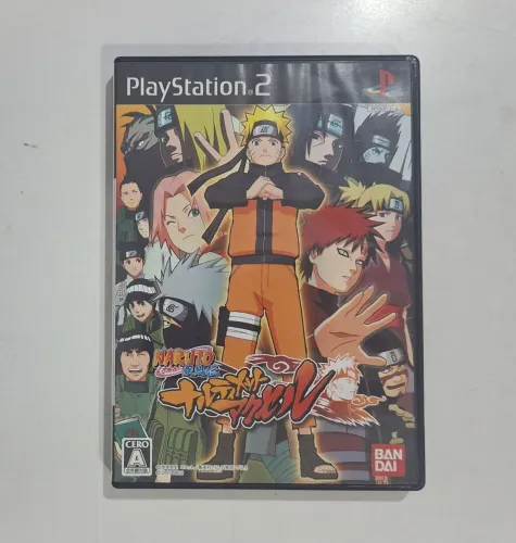 Naruto Shippuden: Narutimate Accel PS2 Japonês Original C/ Manual