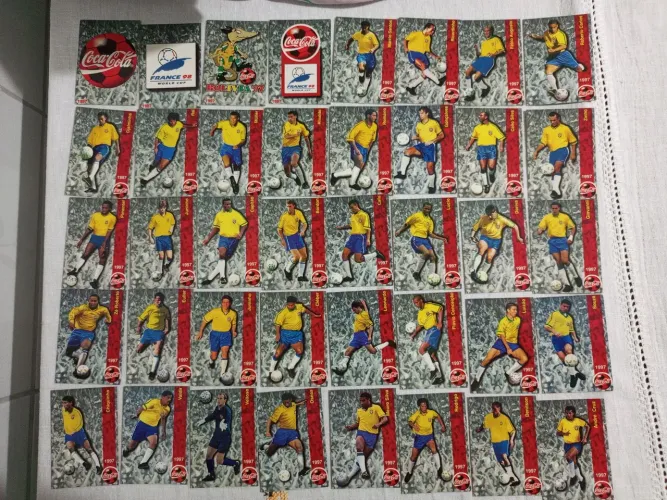 Figurinhas Cards Coca cola