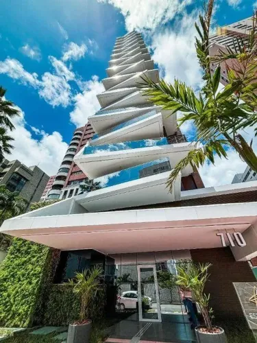 Apartamento Estrelário com 4 dormitórios à venda, 209 m² por R$ 3.200.000 - Meireles - For