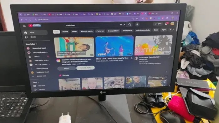 Monitor LG 19.5" 20MK400H-B HD HDMI Perfeito Estado