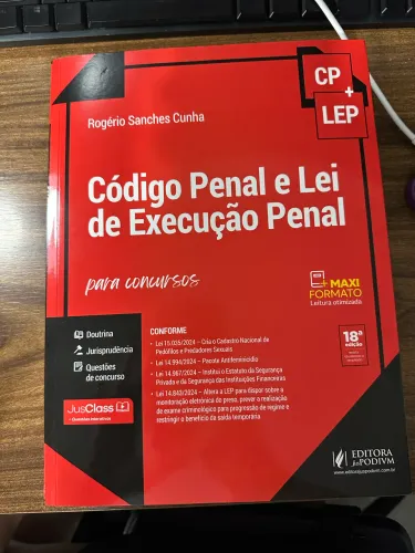 Código Penal e Lei de Execução Penal Para concursos-Rogério Sanches Cunha