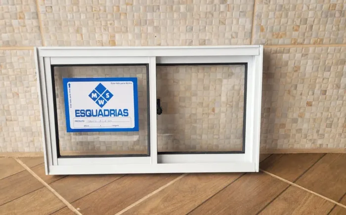 Janela alumínio 2Folhas WS