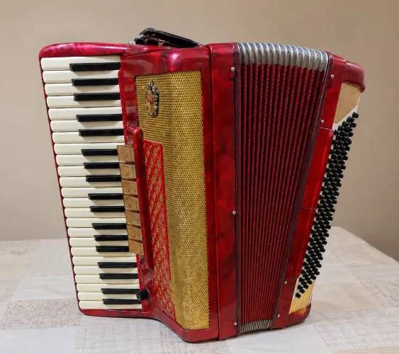 Gaita Scandalli 120 Baixos Italiana - Acordeon Vintage Made in Italy