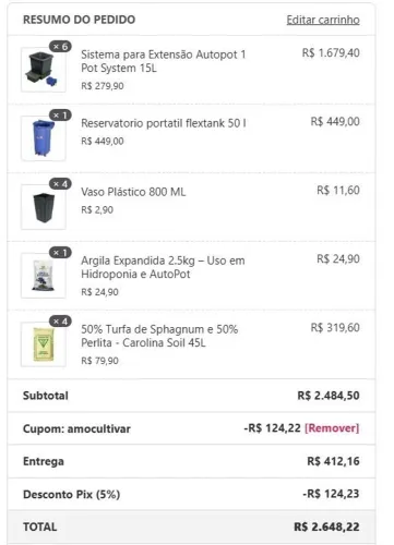 Set cultivo indoor
