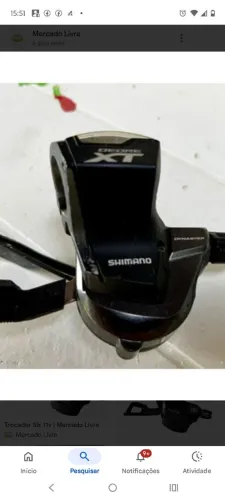 Câmbio e trocador SLX M7000 11V