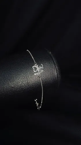 Pulseira de prata LOVE