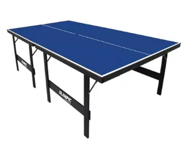 Mesa de ping pong na caixa 