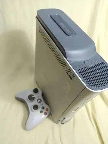 Videogame antigo Xbox com HD de 60gb